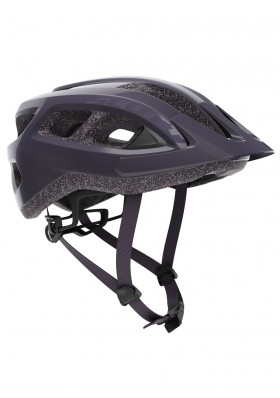 Scott Helmet Supra (CE) dark purple cycling helmet